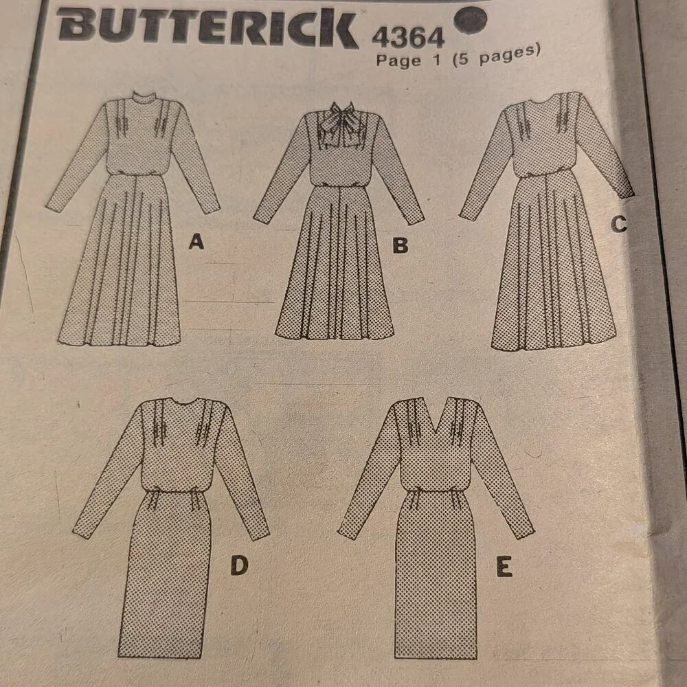 Butterick 4364 easy